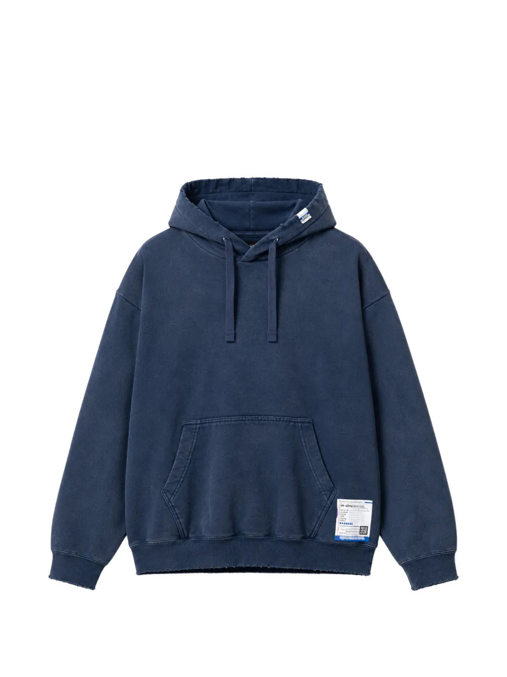sun-faded like distressed hoodie