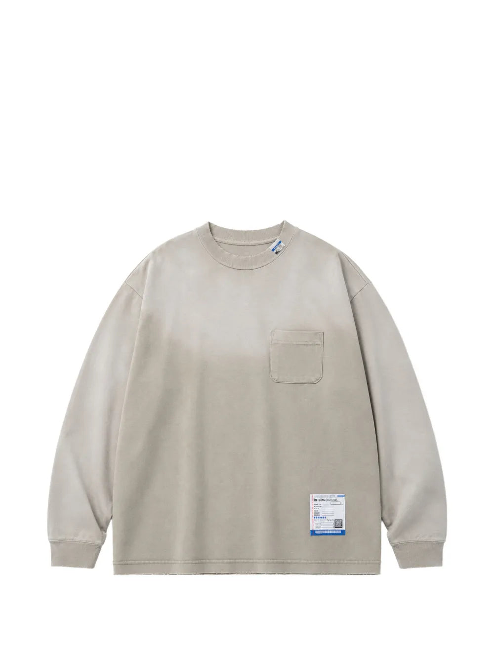 sun faded like distressed long sleeve T-Shirt
