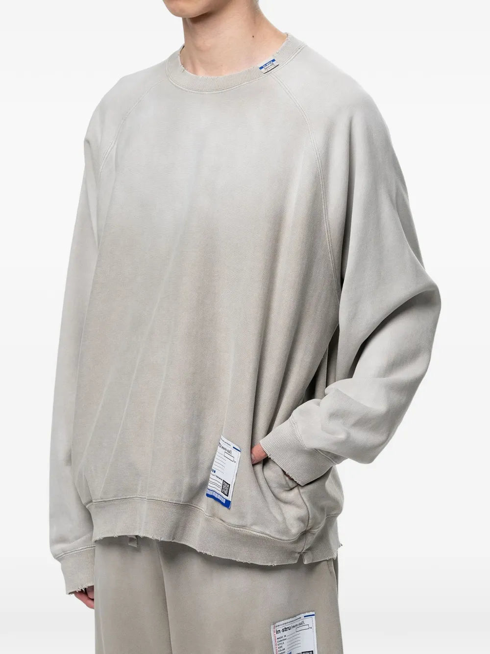 sun-faded like distressed sweatshirt