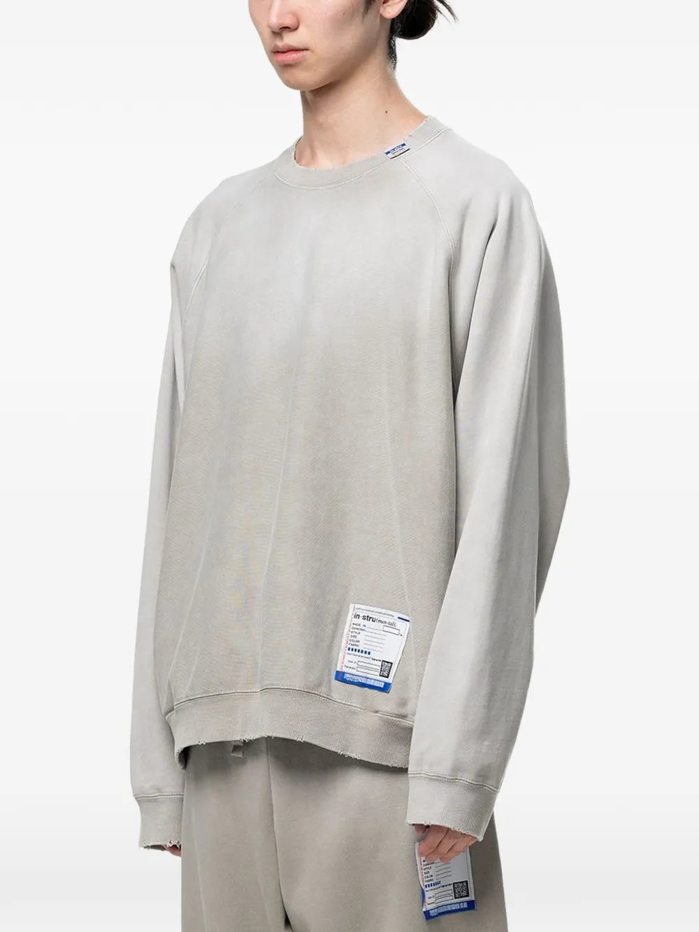 sun-faded like distressed sweatshirt