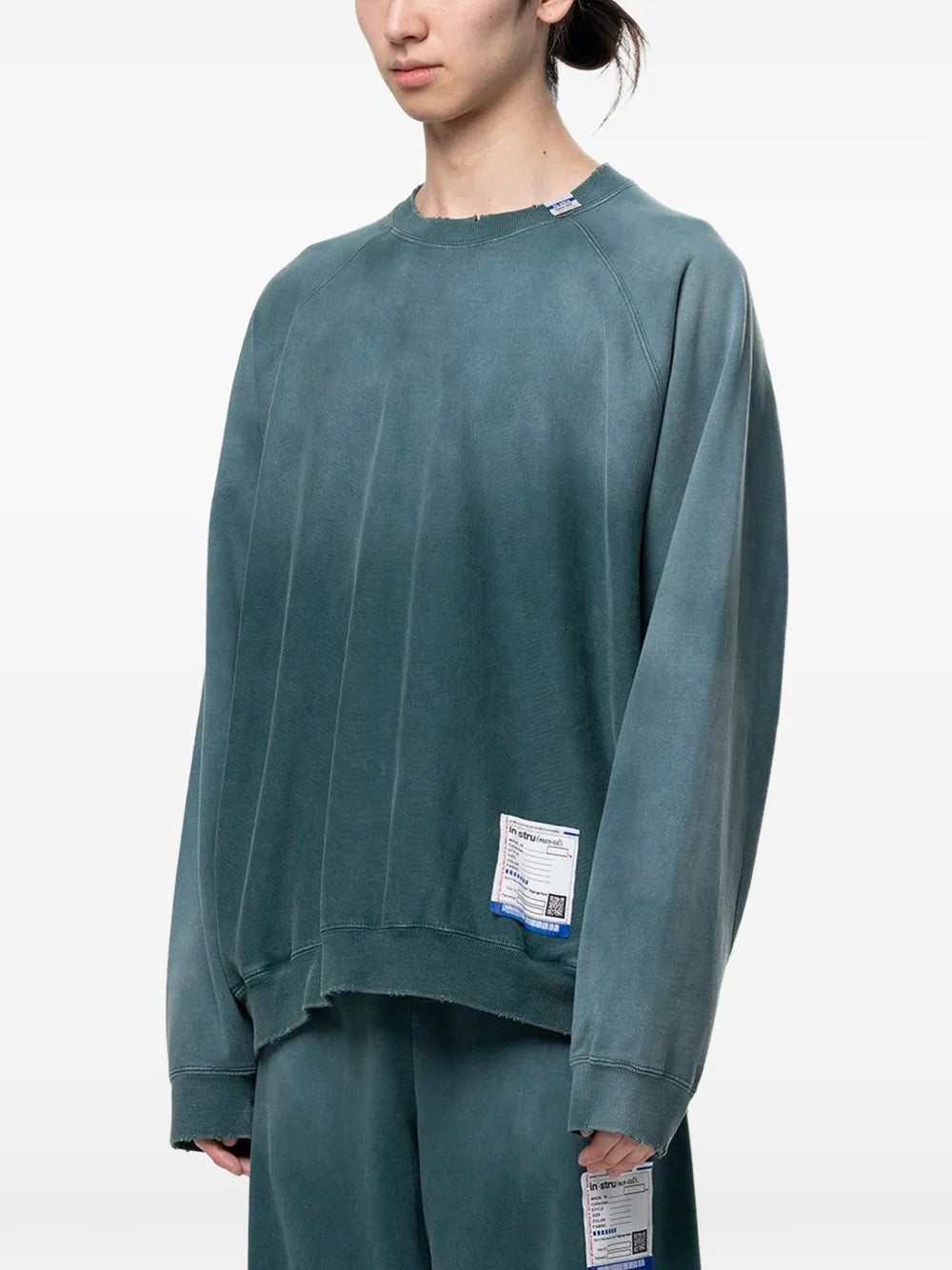 sun-faded like distressed sweatshirt