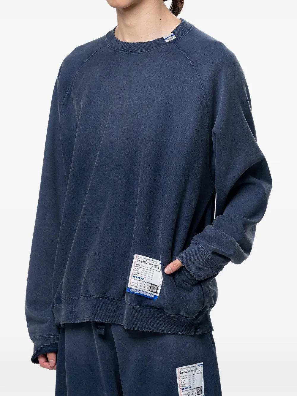 sun faded like distressed sweatshirt