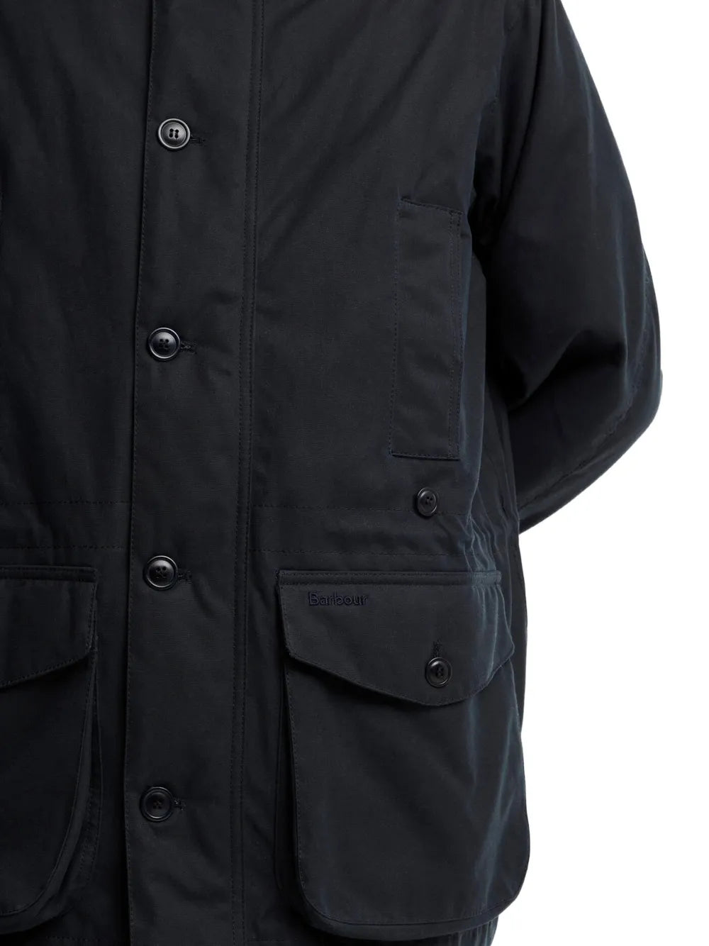 faux-shearling-collar single-breasted coat