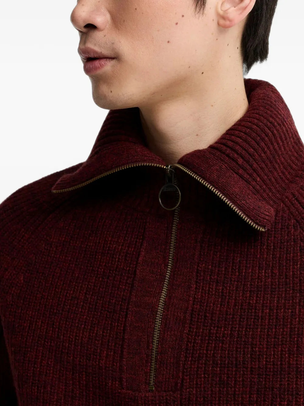 Riggbay wool half-zip sweater