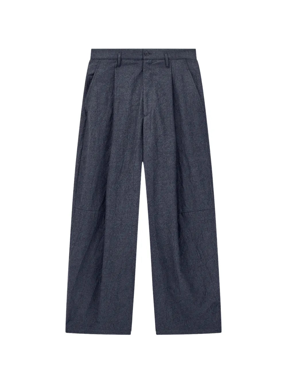 pleated virgin-wool trousers