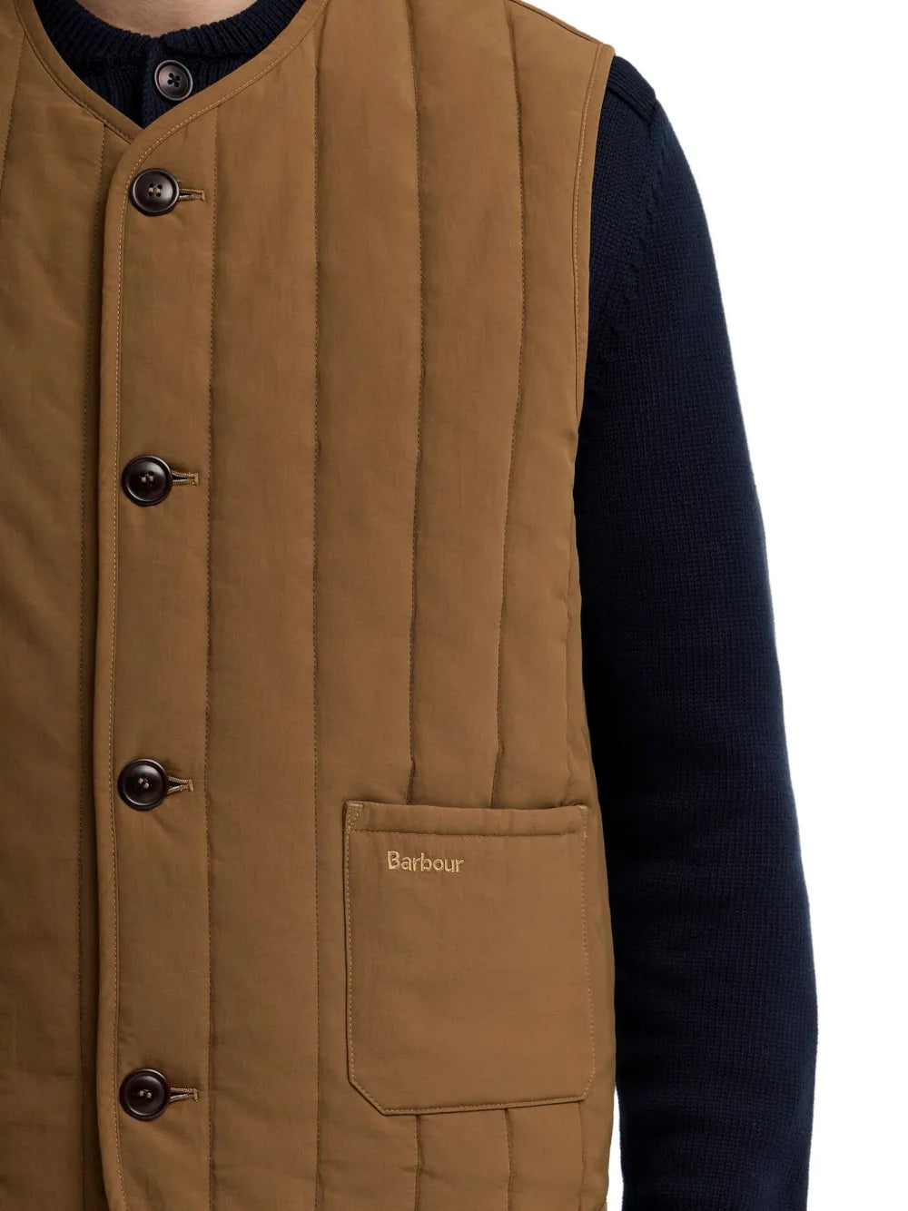 quilted gilet