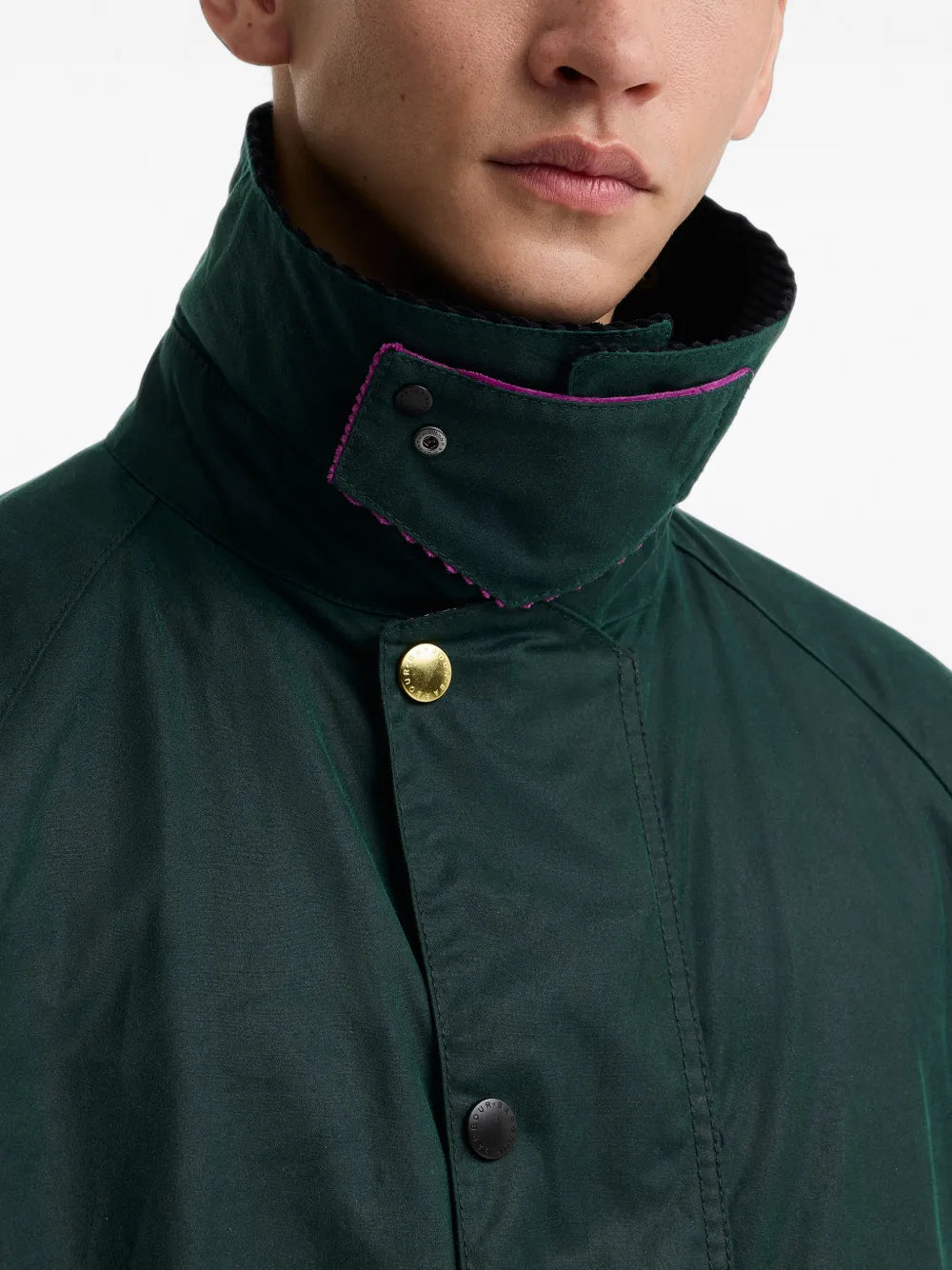 x Paul Smith Gamefair zip-up coat