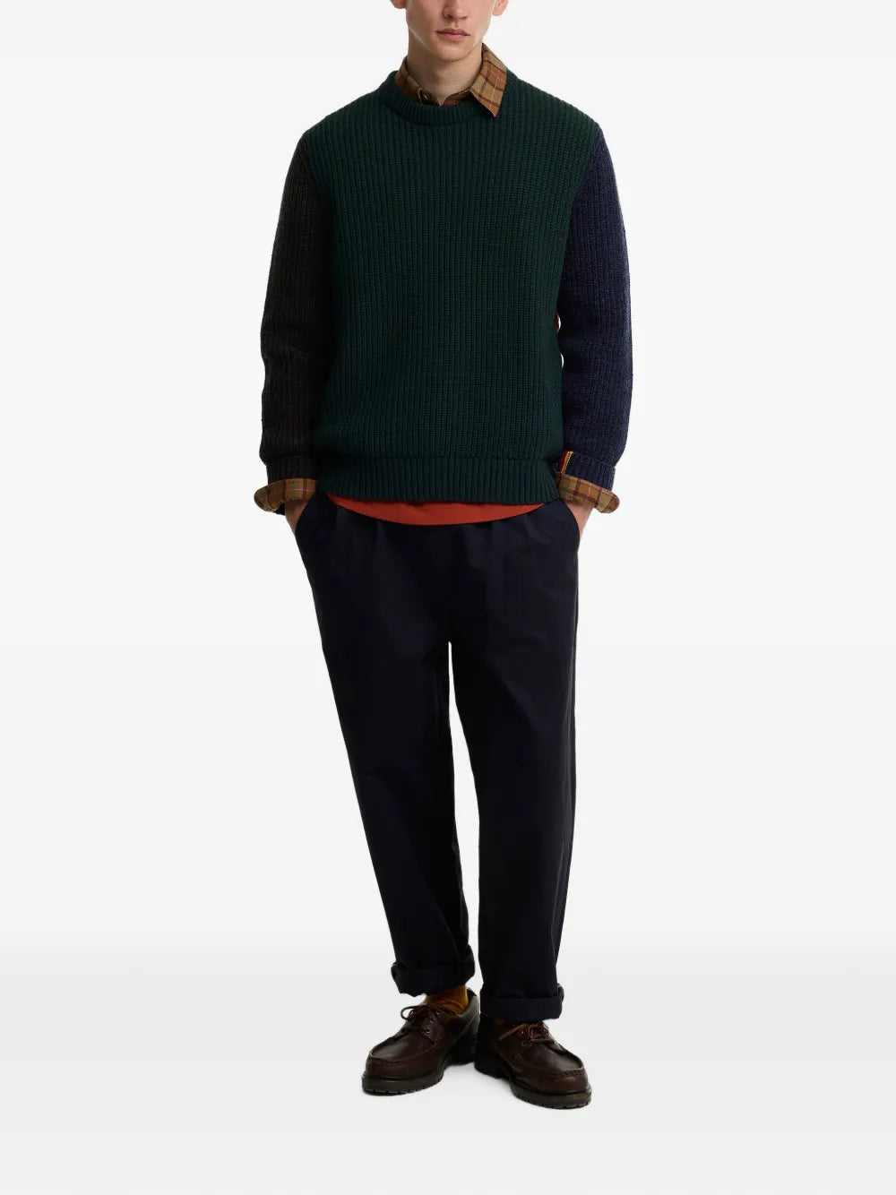x Paul Smith cable-knit sweater