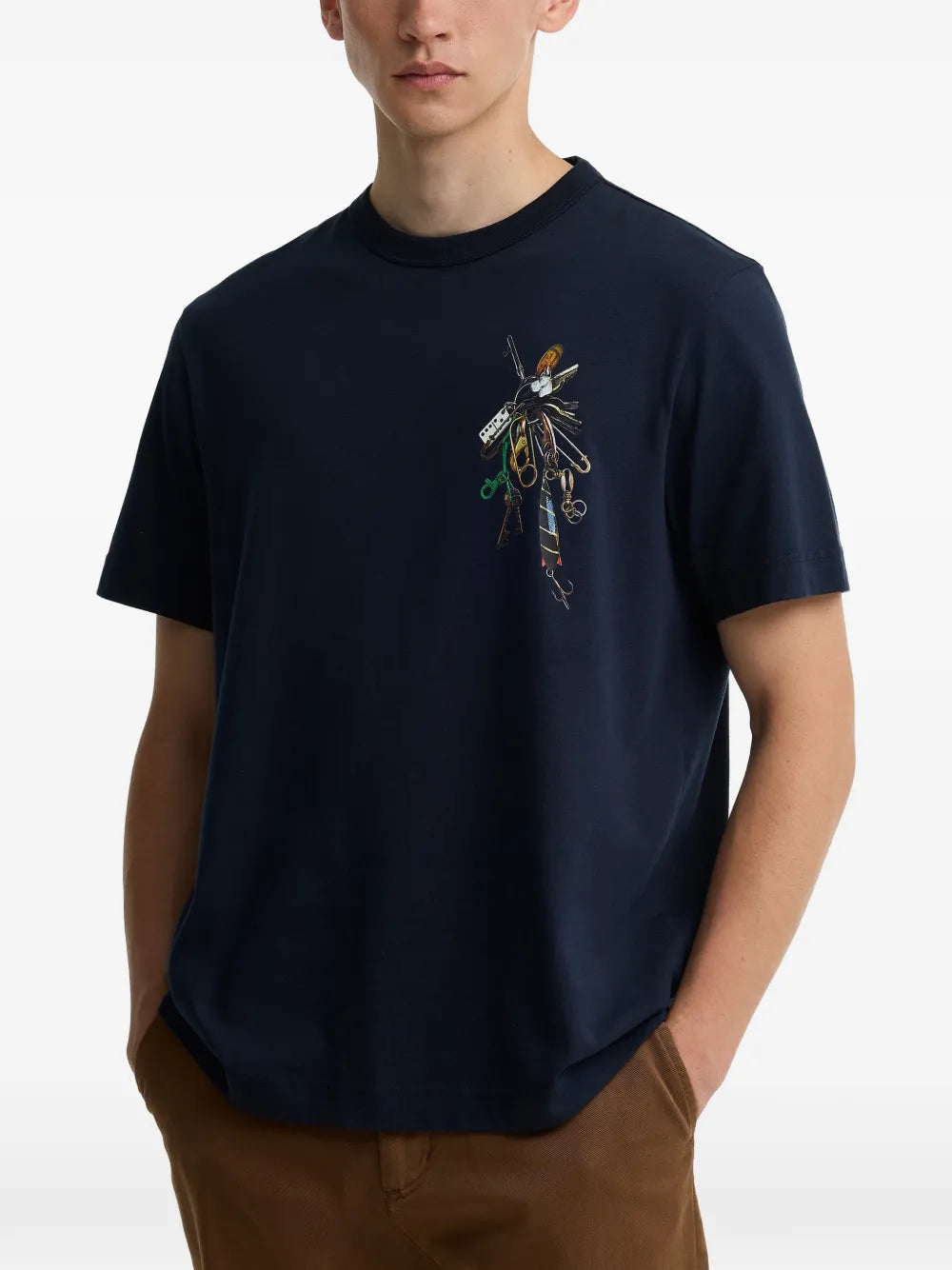 x Paul Smith graphic-print T-shirt