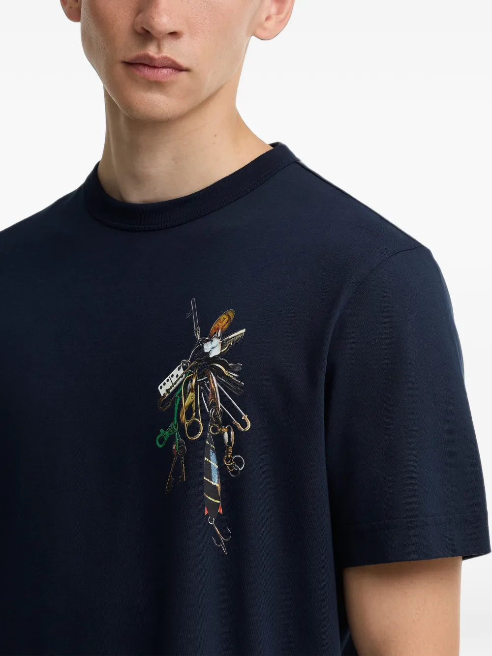 x Paul Smith graphic-print T-shirt