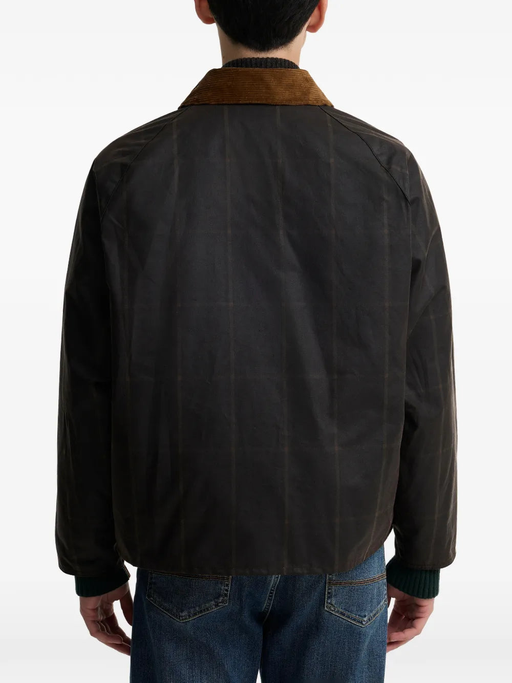 x Paul Smith corduroy-collar jacket