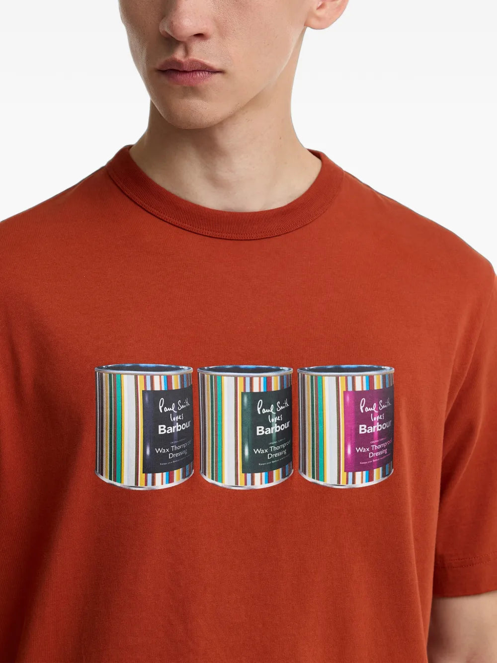 x Paul Smith graphic-print T-shirt