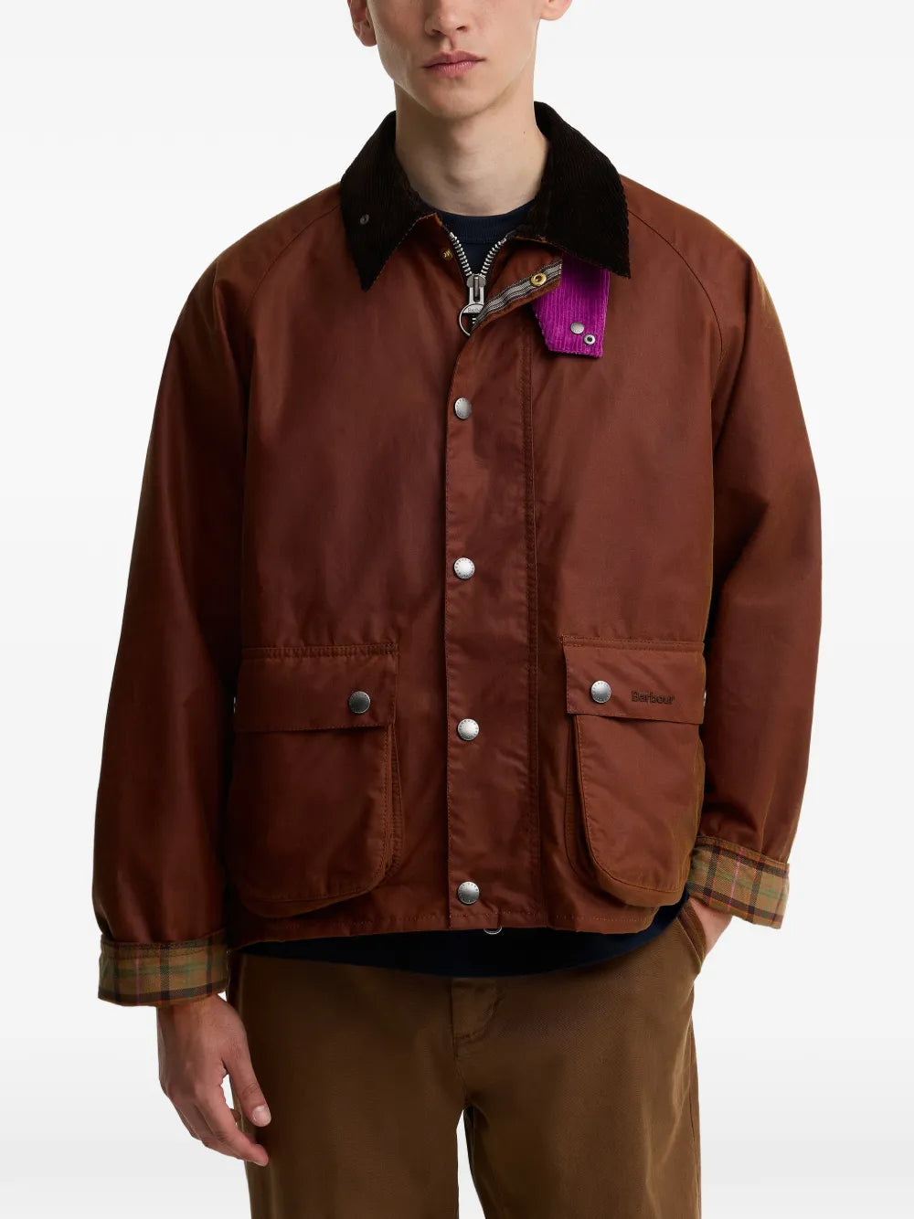 Paul Smith Loves Barbour Key Transport waxed-cotton jacket