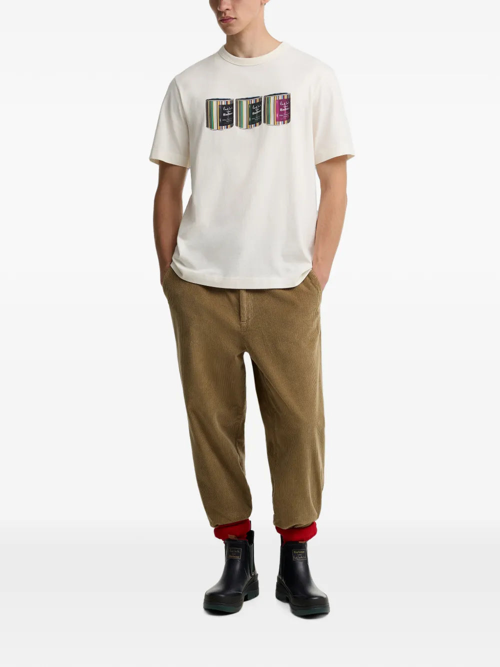 x Paul Smith graphic-print T-shirt