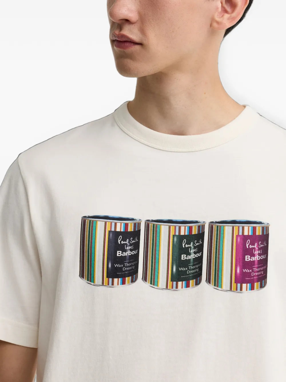x Paul Smith graphic-print T-shirt