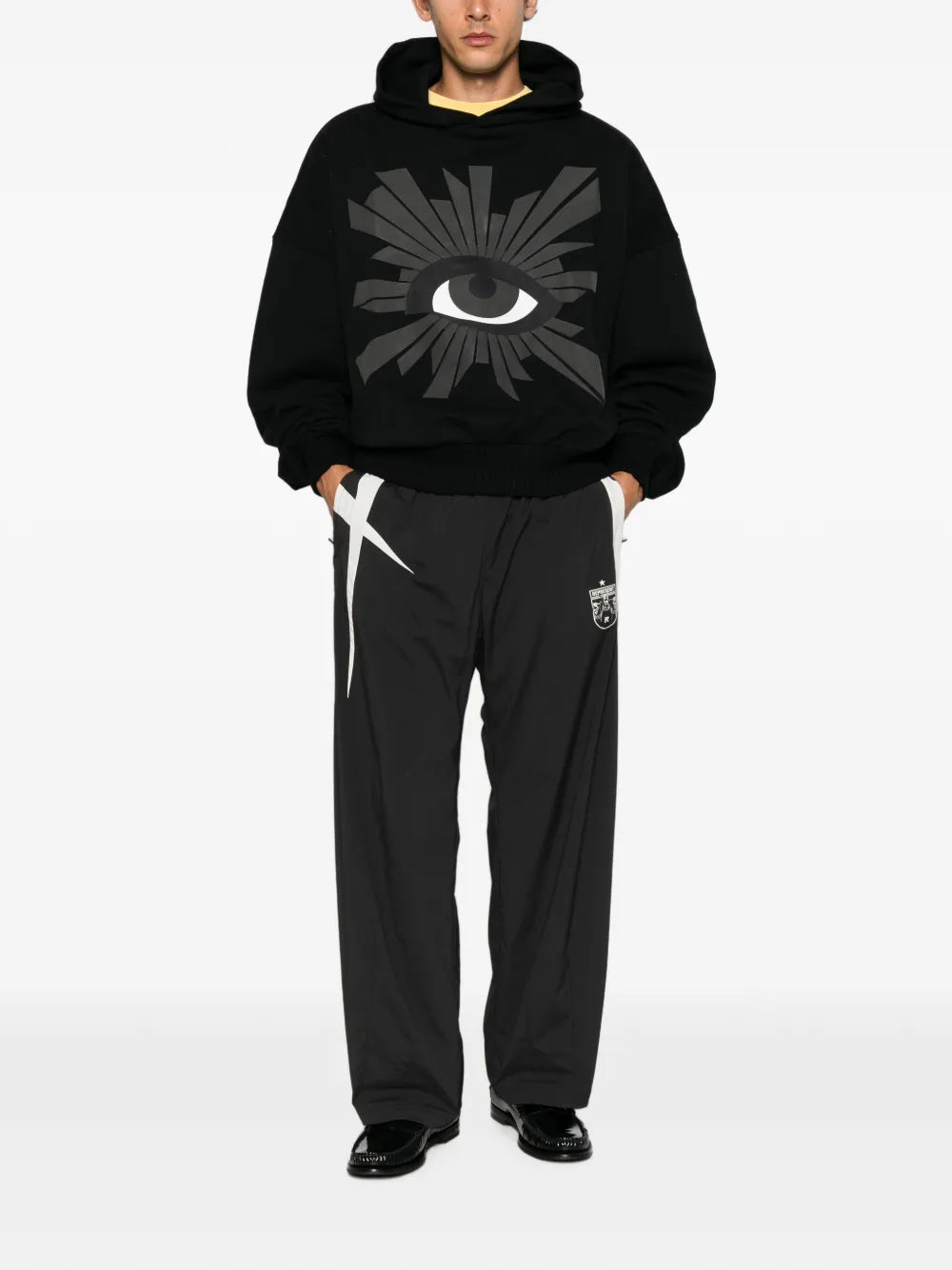 All Seeing eye-print hoodie