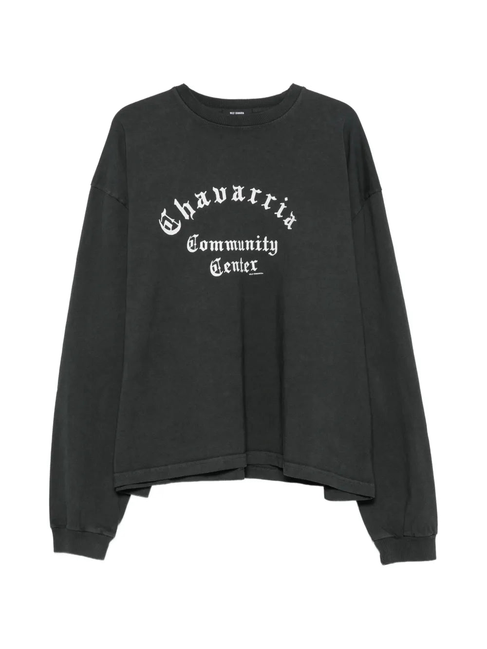 logo-print long-sleeve T-shirt