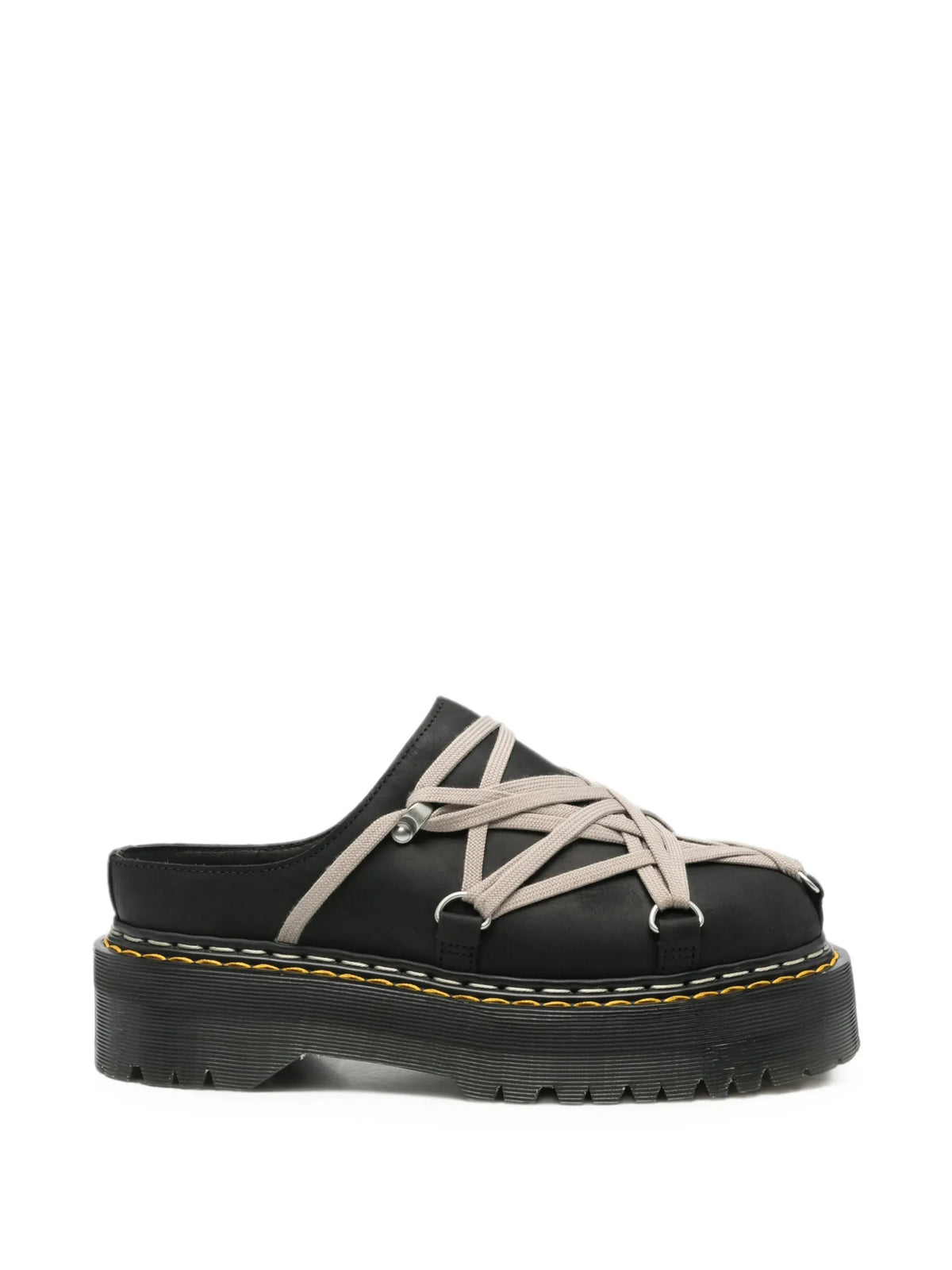 x Dr. Martens Quad Sole Megalace Leather Mules