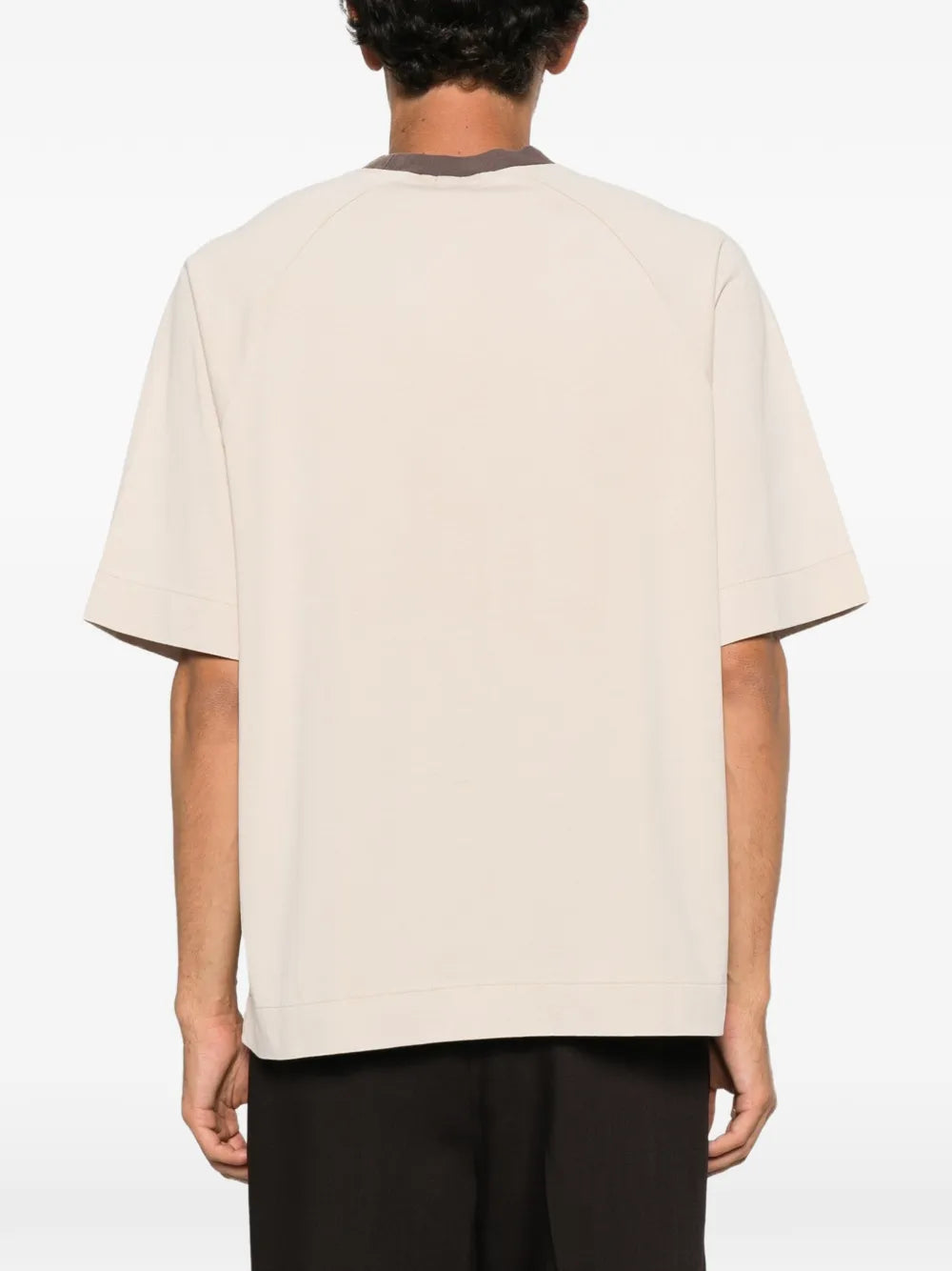 Motel Steakout logo-embroidered T-shirt