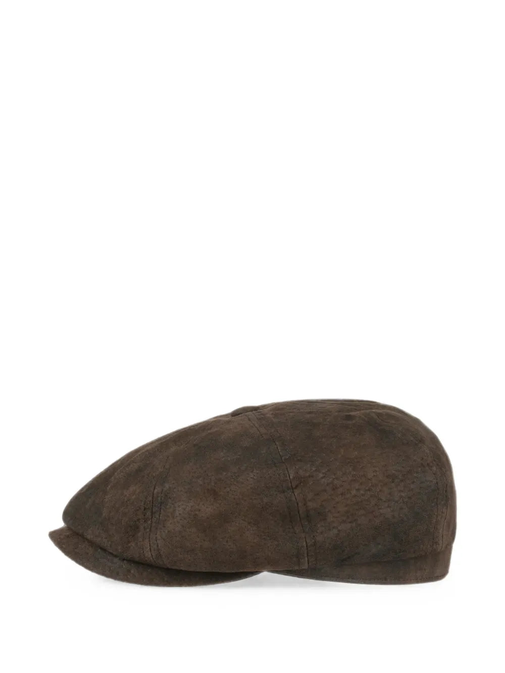 suede flat cap