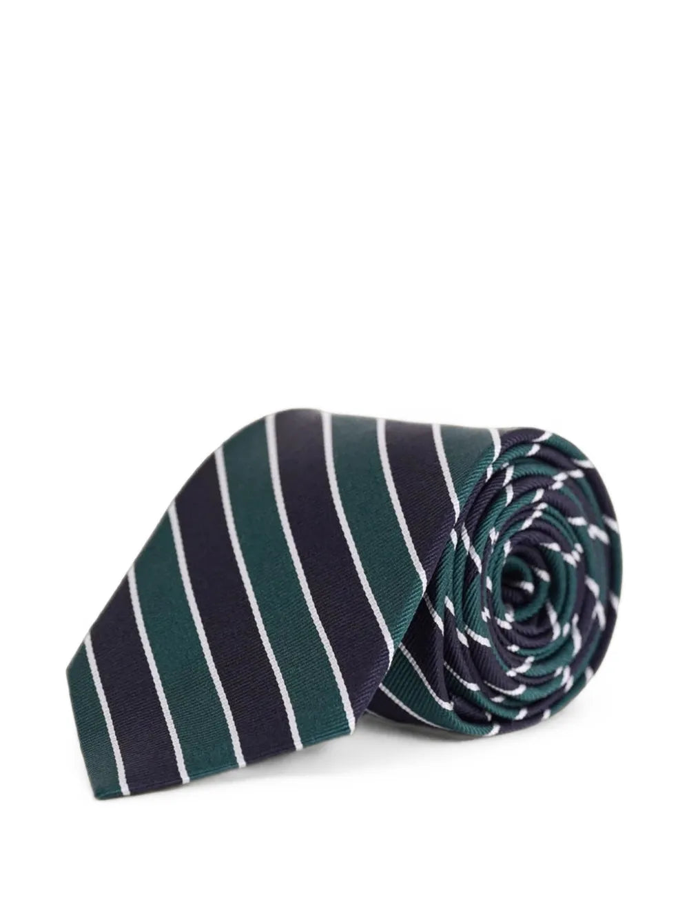 striped silk tie