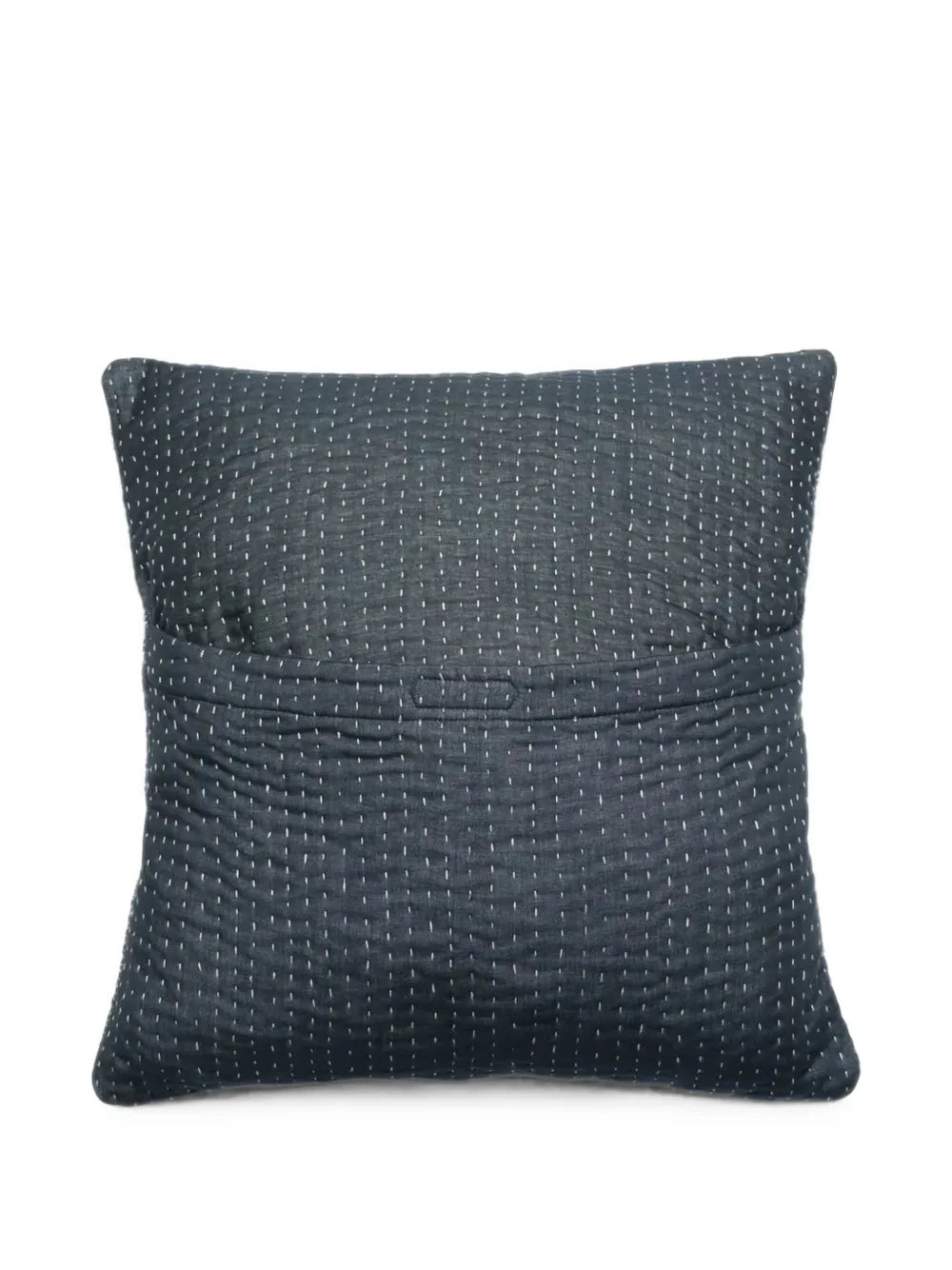  Sashiko-stitch patchwork cushion