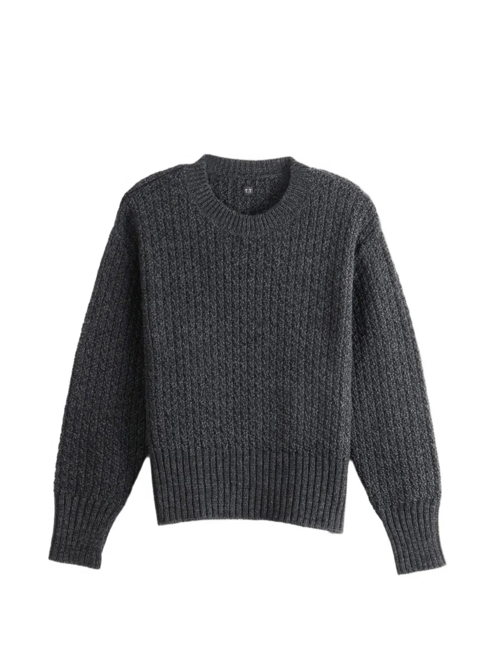 Lot.525 ribbed-knit crew-neck sweater