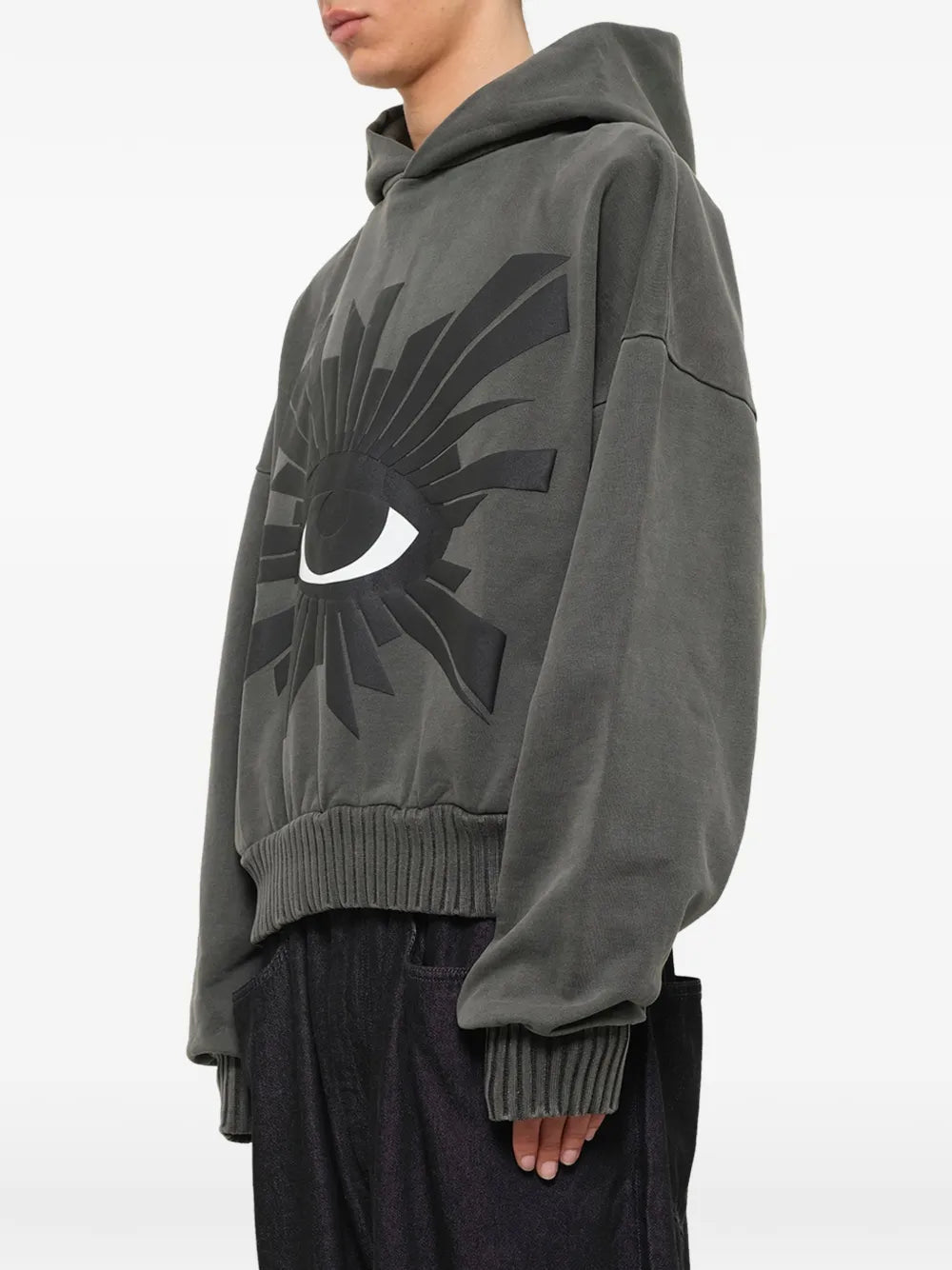 All-Seeing eye-patch hoodie