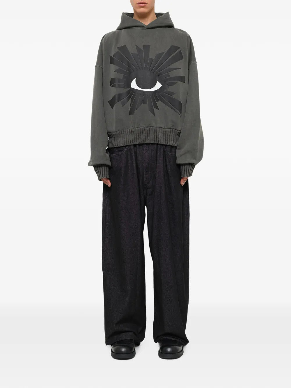 All-Seeing eye-patch hoodie