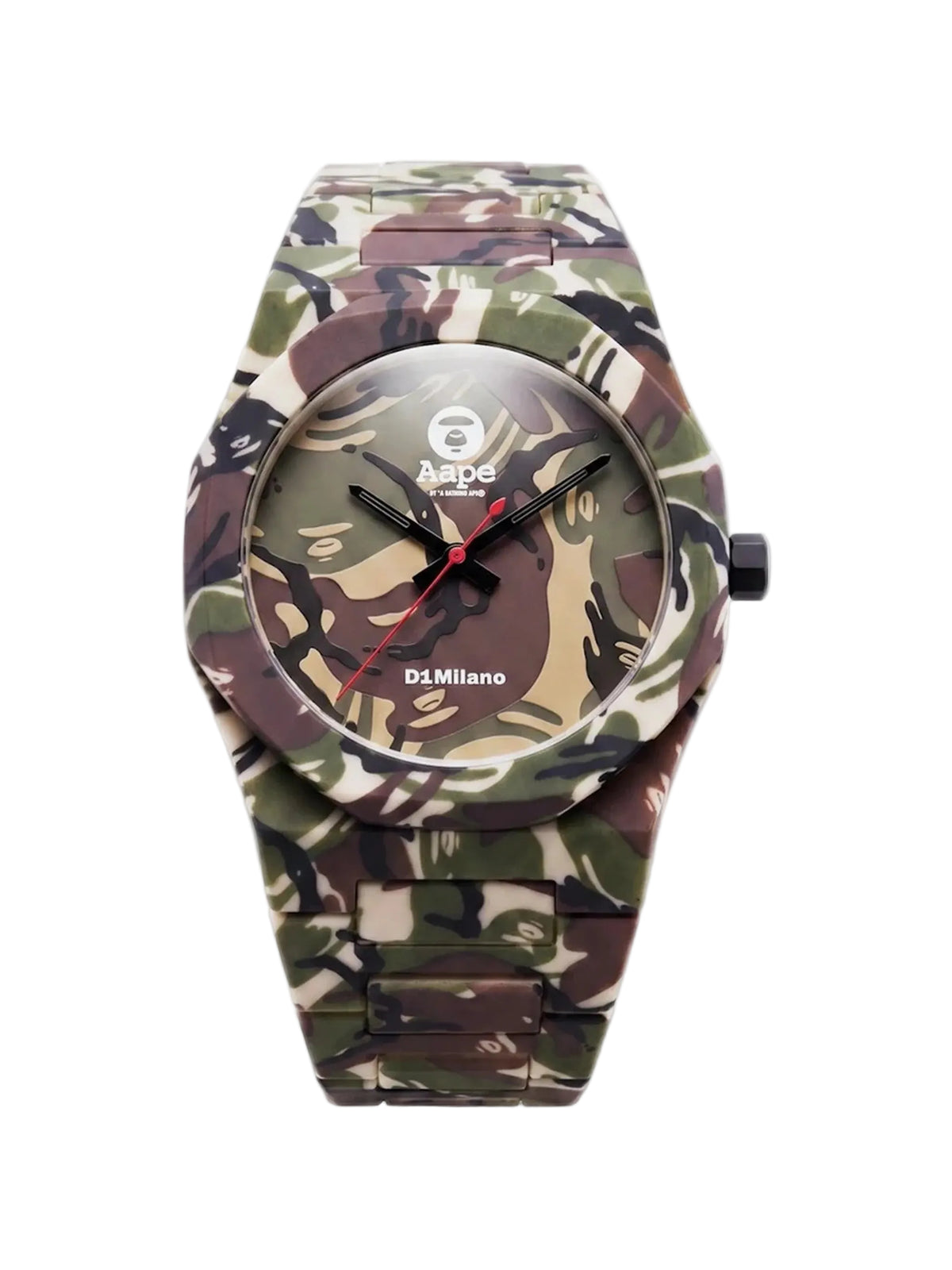 x D1 Camouflage-Print 40Mm Watch