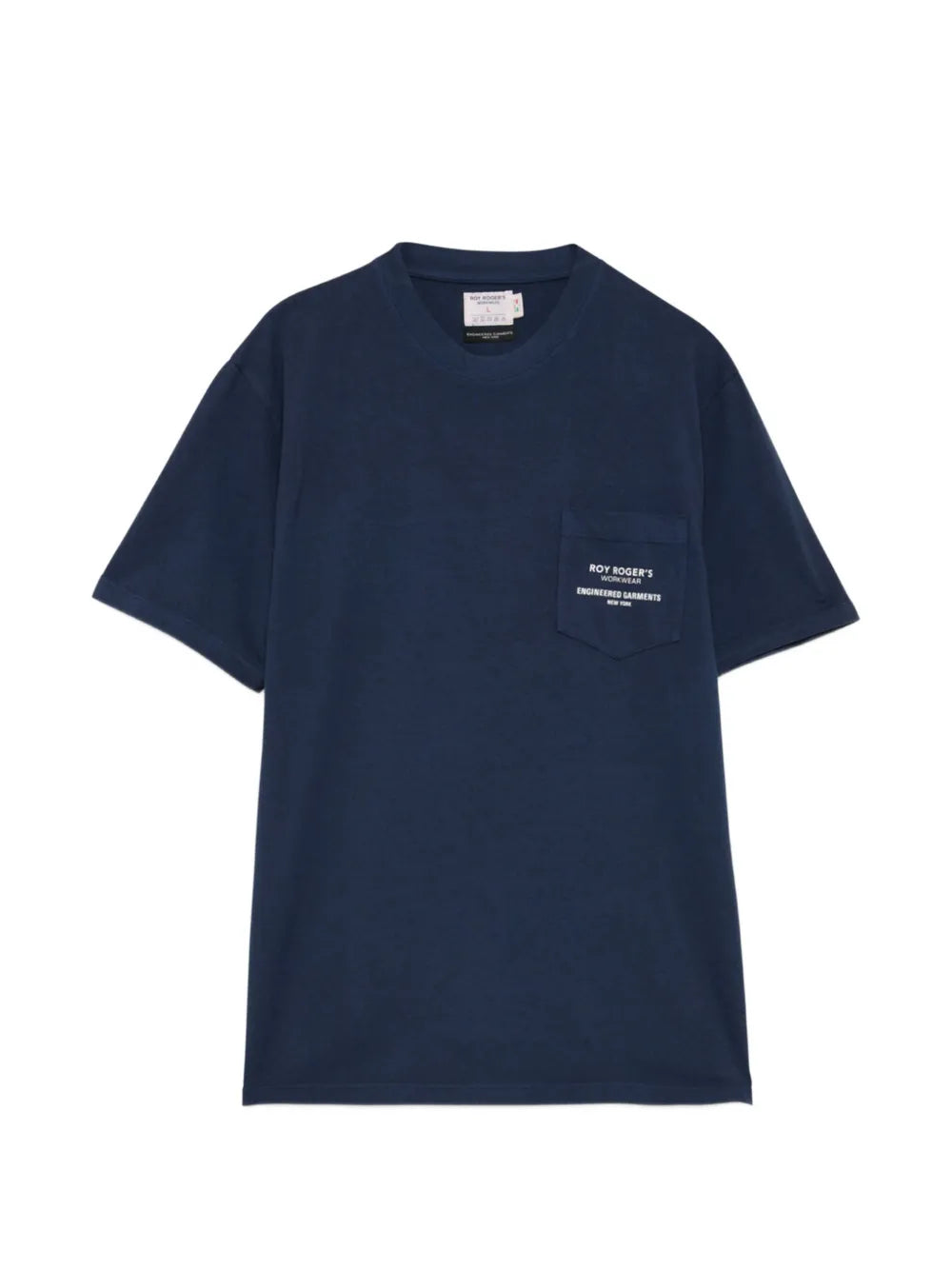 logo-print pocket T-shirt