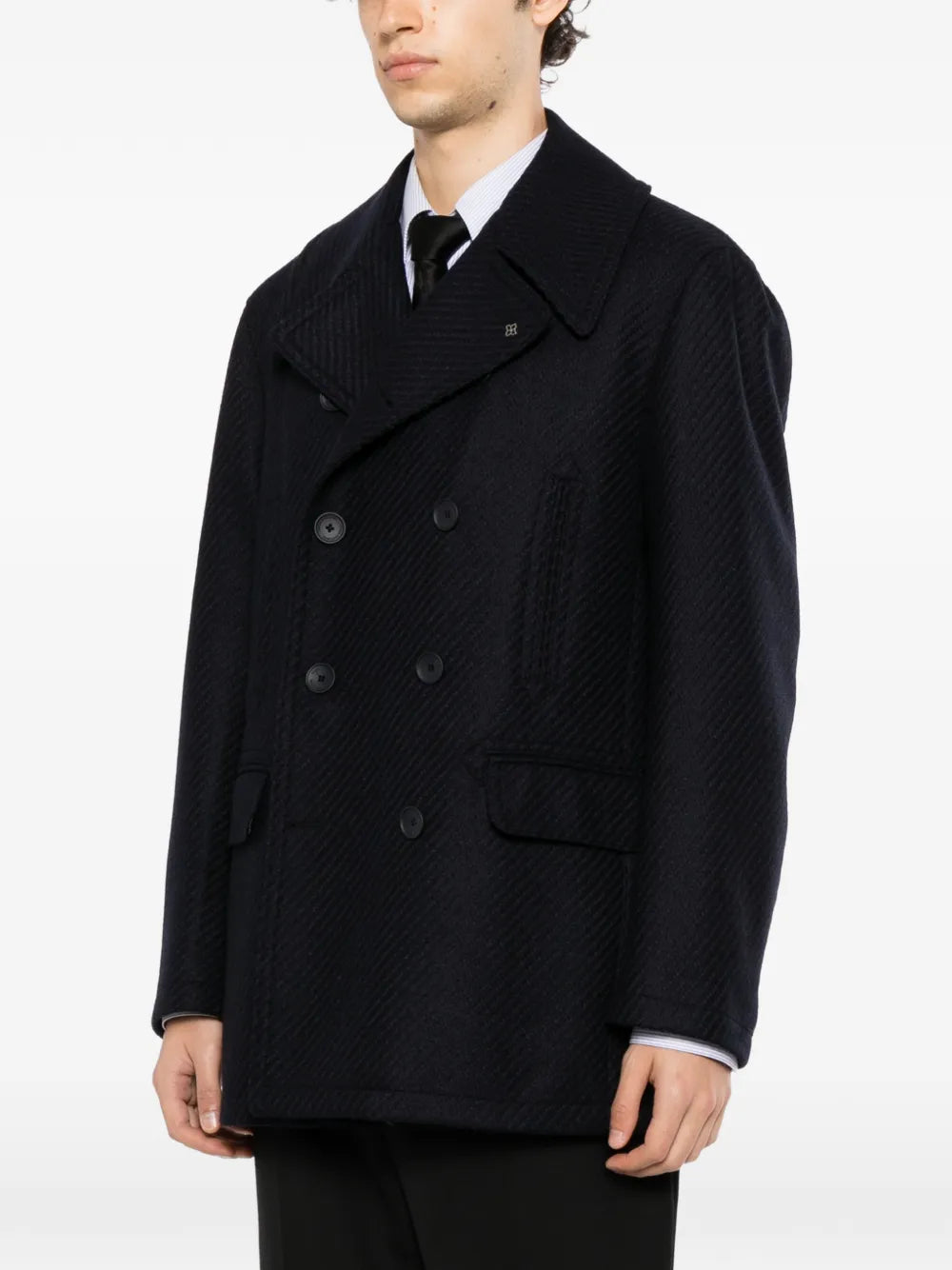 Double-Breasted Coat