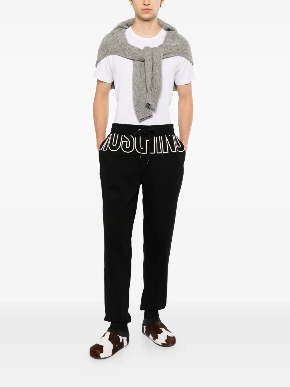 logo-print track pants 