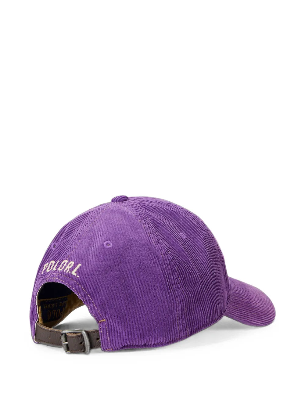 corduroy letter ball cap