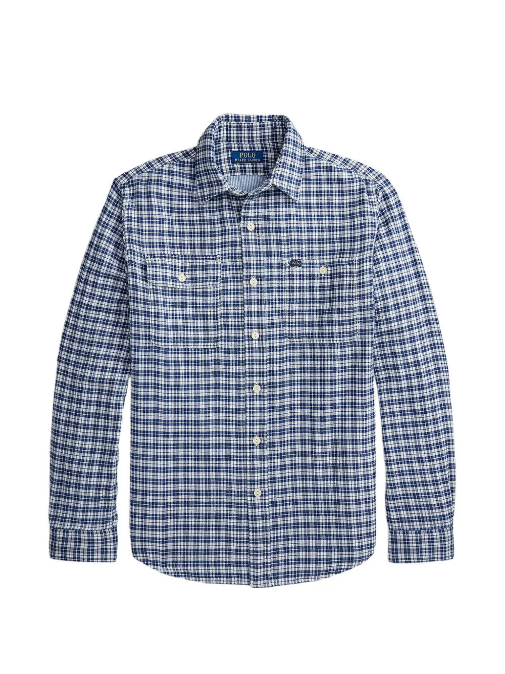 Classic fit double-faced Oxford shirt