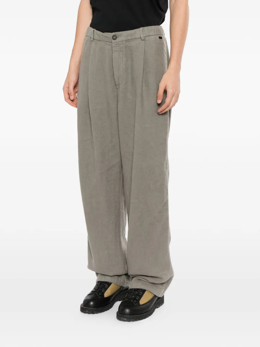 logo-patch track pants
