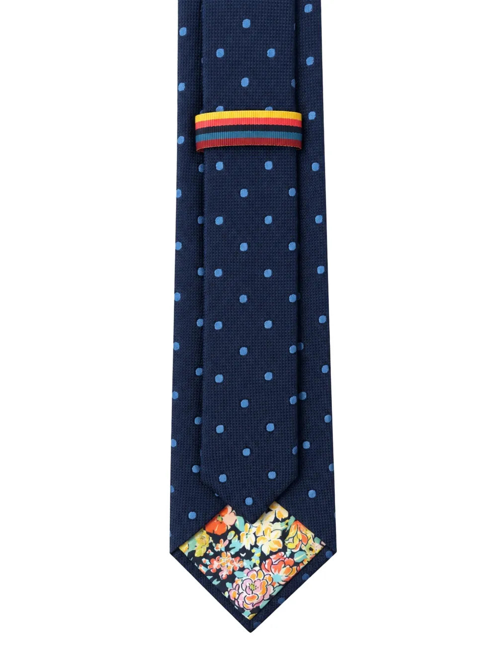 polka-dot tie