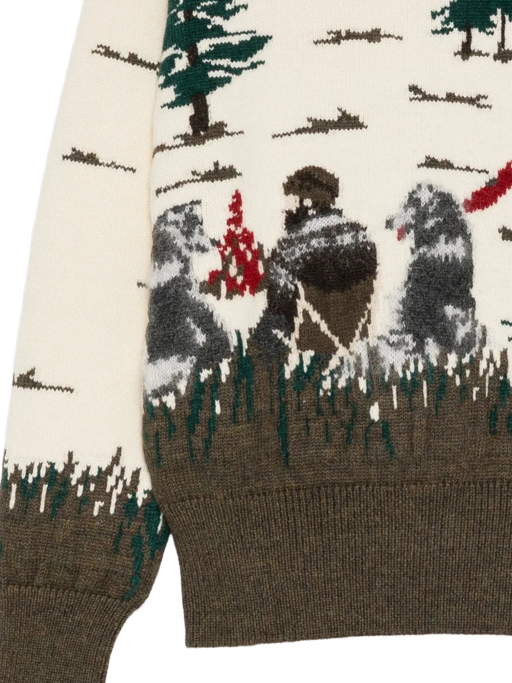 graphic-print sweatshirt 