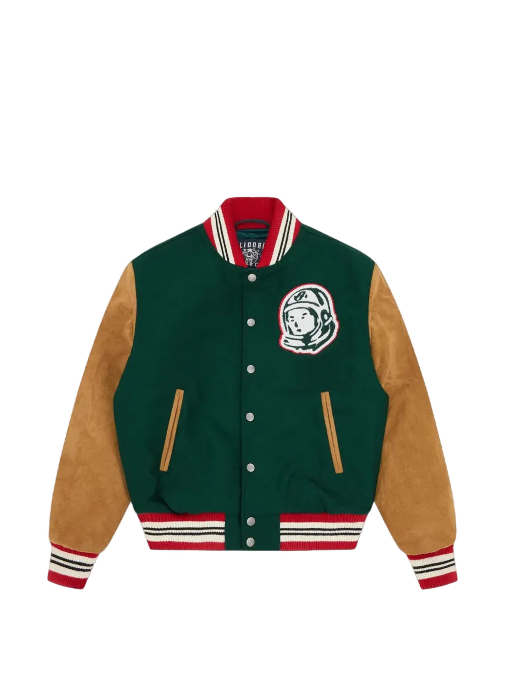 Astro Golf Club Embroidered-Logo Varsity Jacket