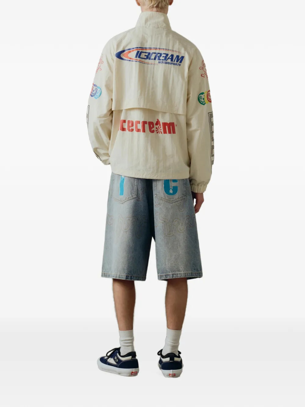 Pit Crew zip-up sport jacket