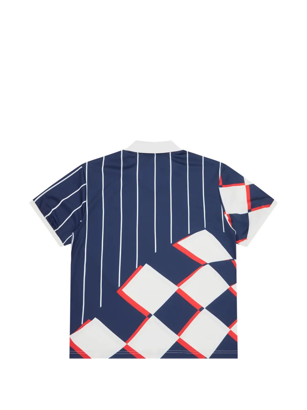 striped checkered T-shirt