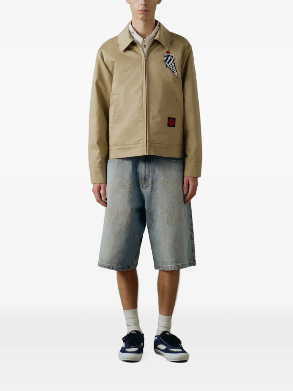 Cone Man Zip-Up Shirt Jacket