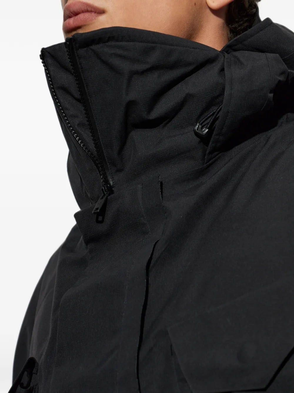 GTX padded hooded coat