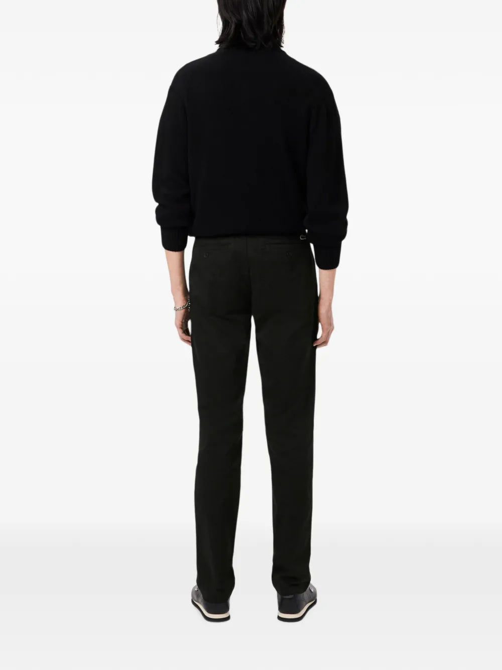 logo-patch trousers