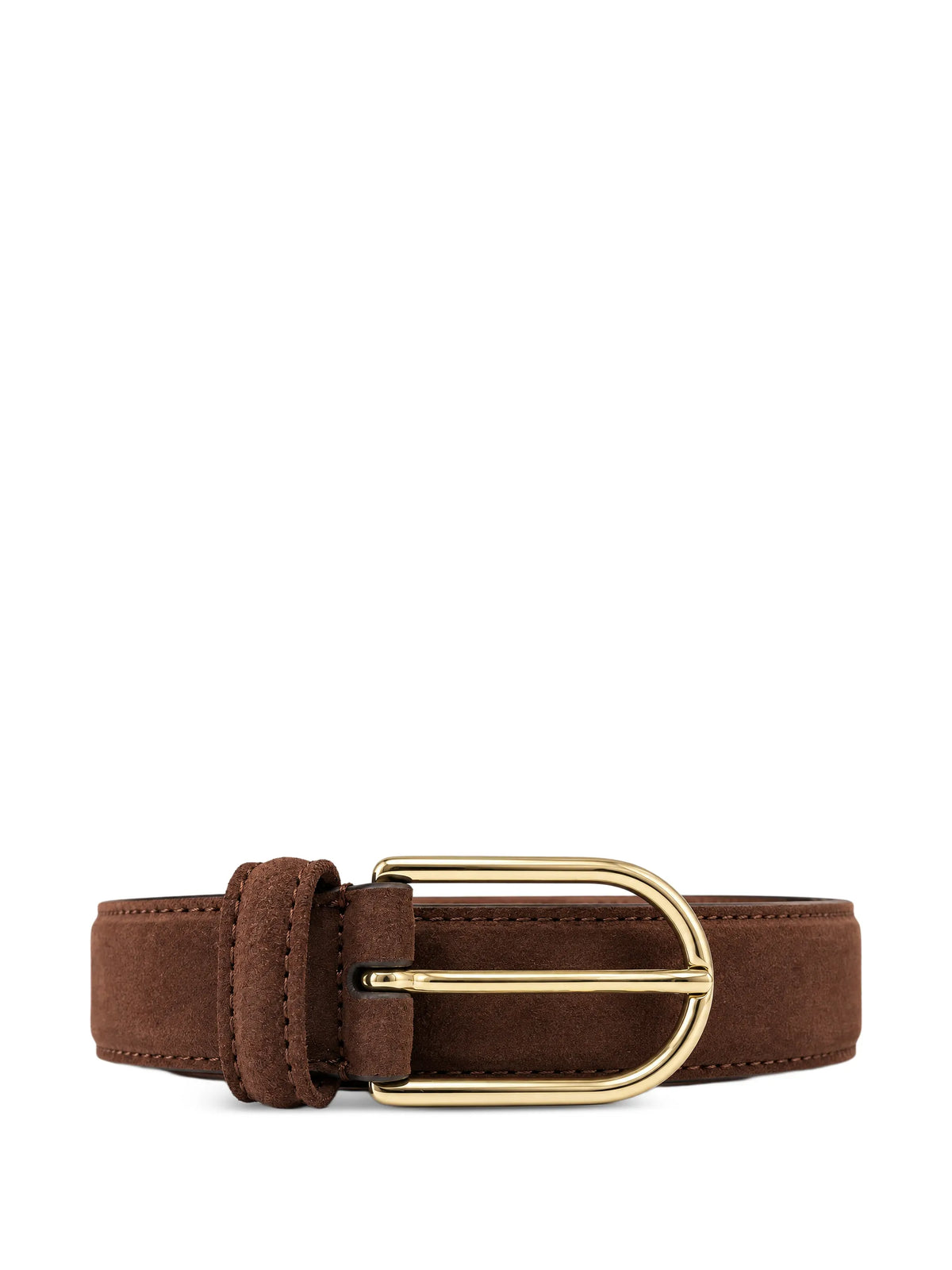 Suede Buckle Belt