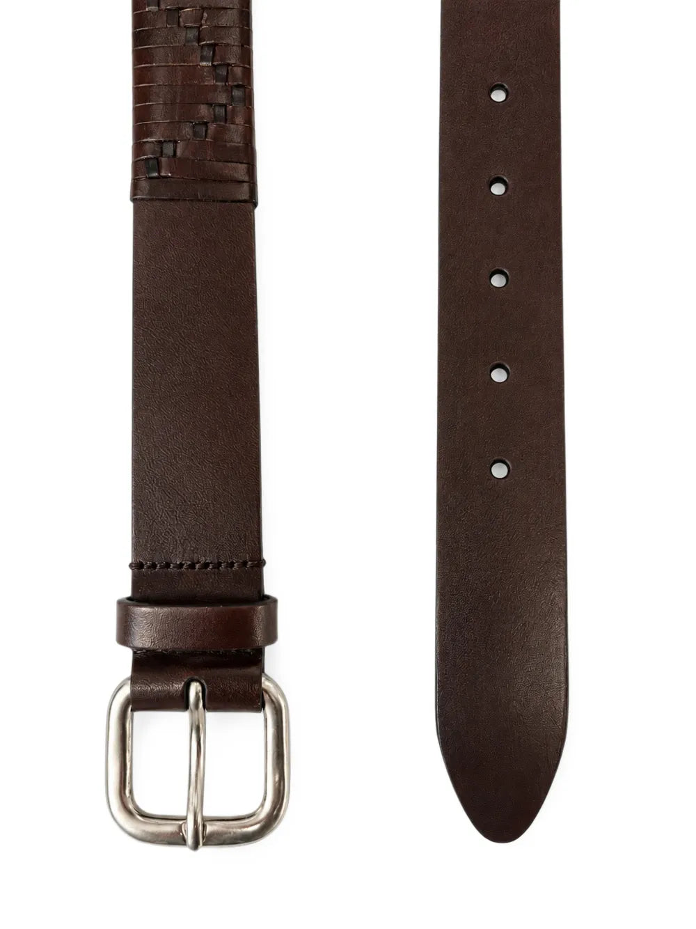 Woven Leather Belt