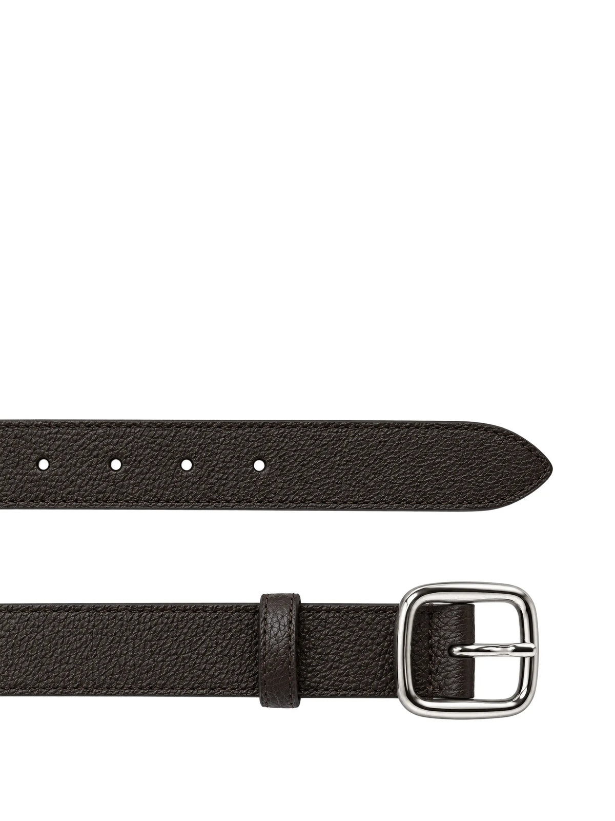 Grained Leather Belt