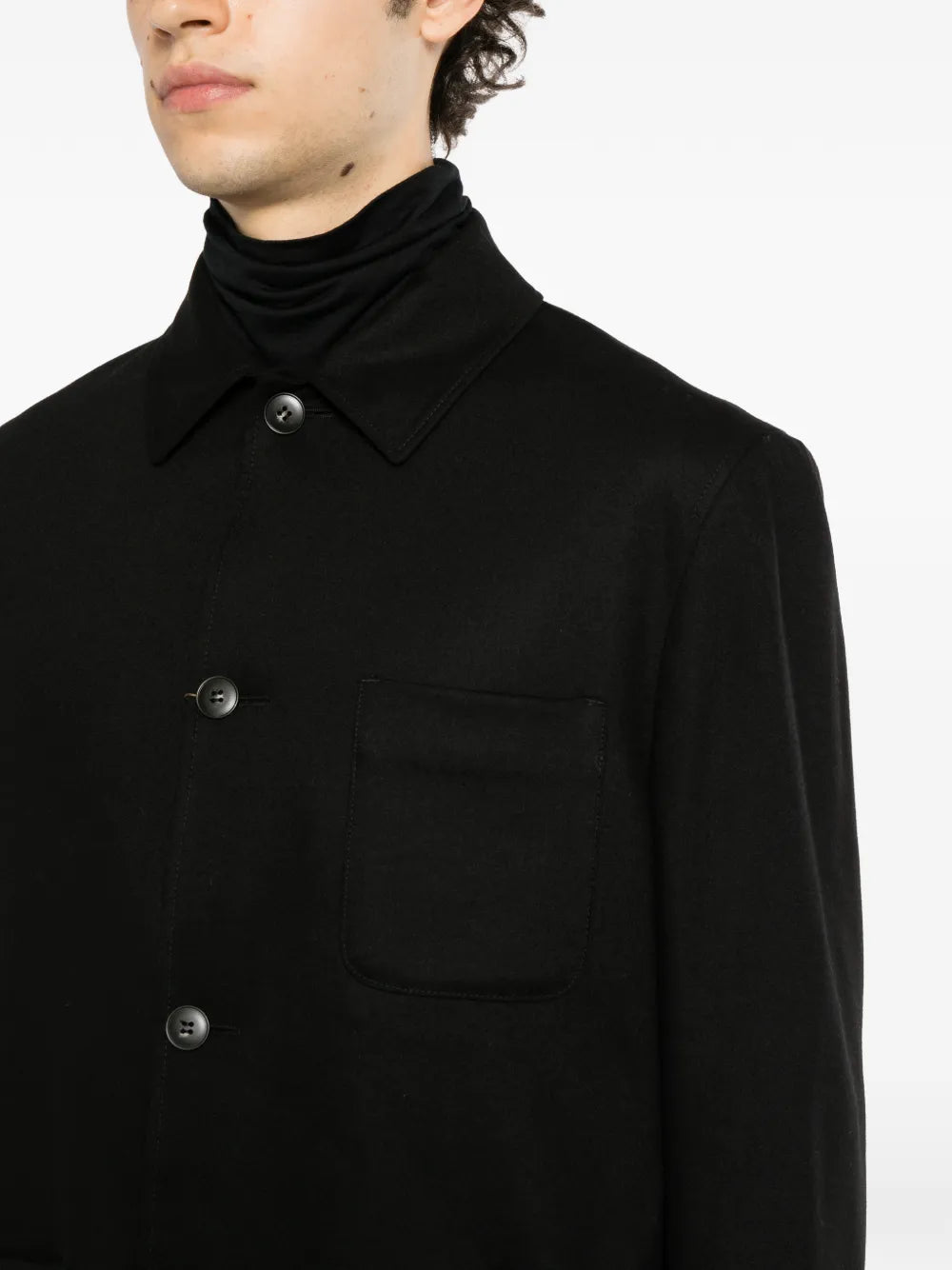 single-breasted jacket