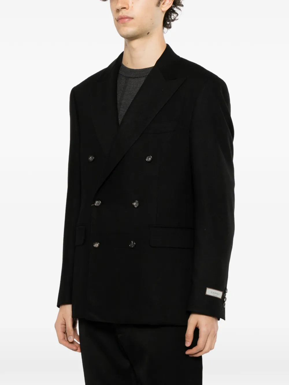 double-breasted blazer