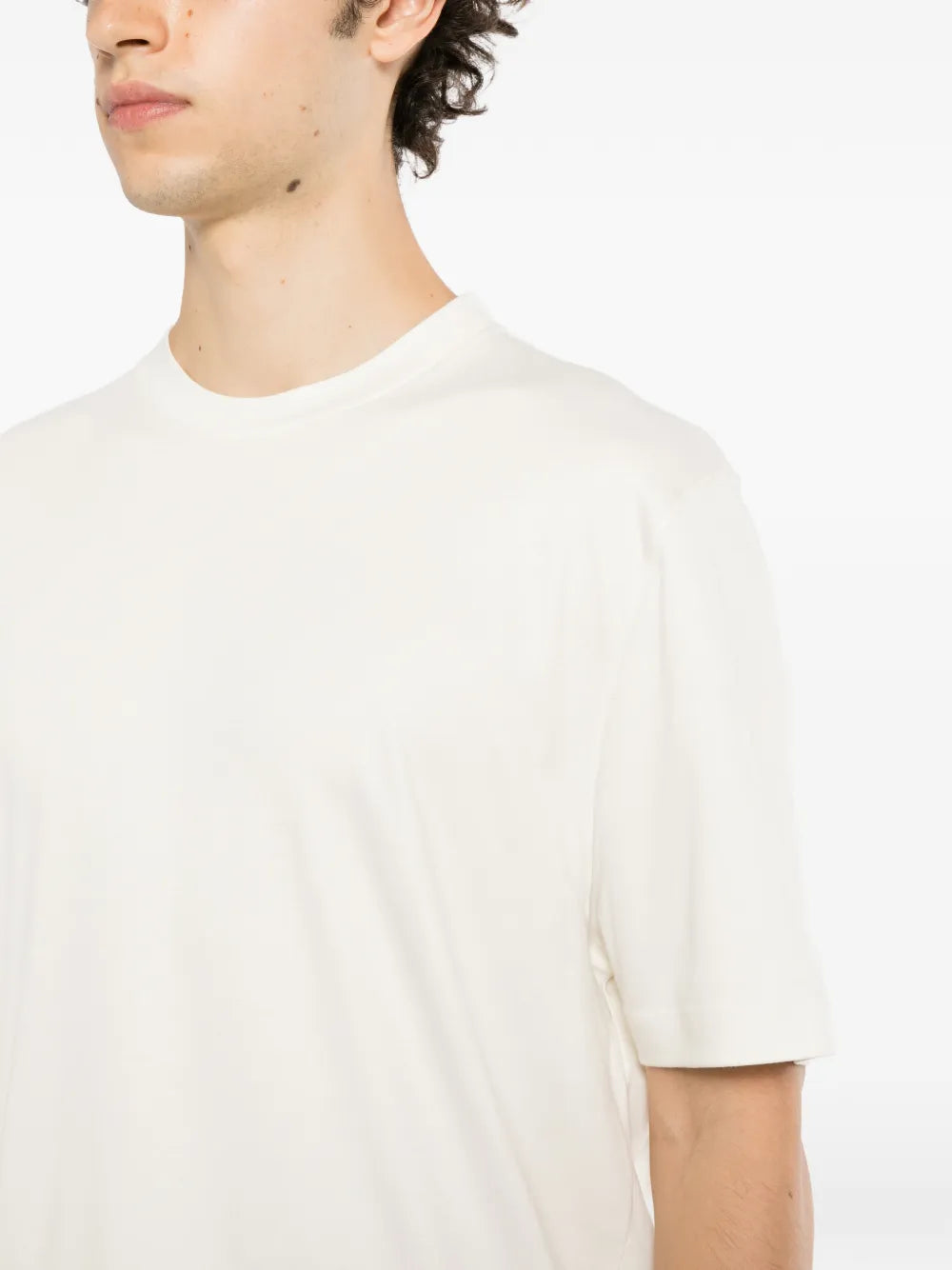 crew-neck short-sleeve T-shirt
